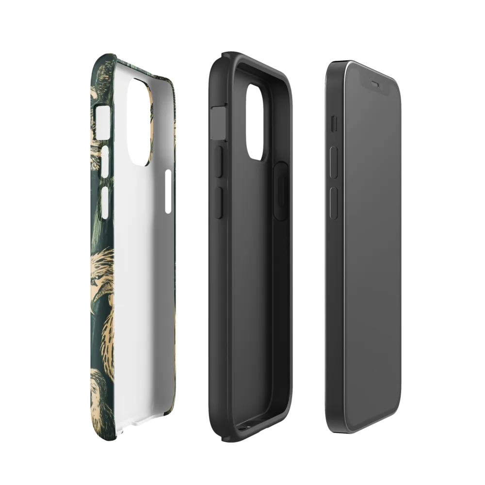 Forest Guardian: A Whimsical Encounter | Phone Case |  12 mini | Tough Case | Glossy