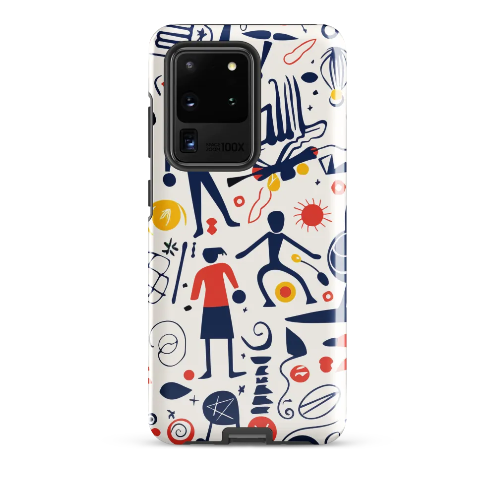 Dynamic Patterns of Play | Phone Case |  S20 Ultra | Tough Case | Glossy
