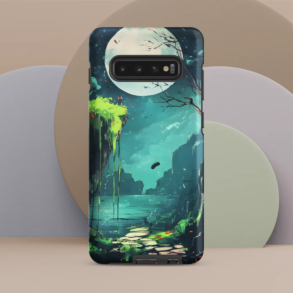 Moonlit Serenity: A Fantastical Landscape