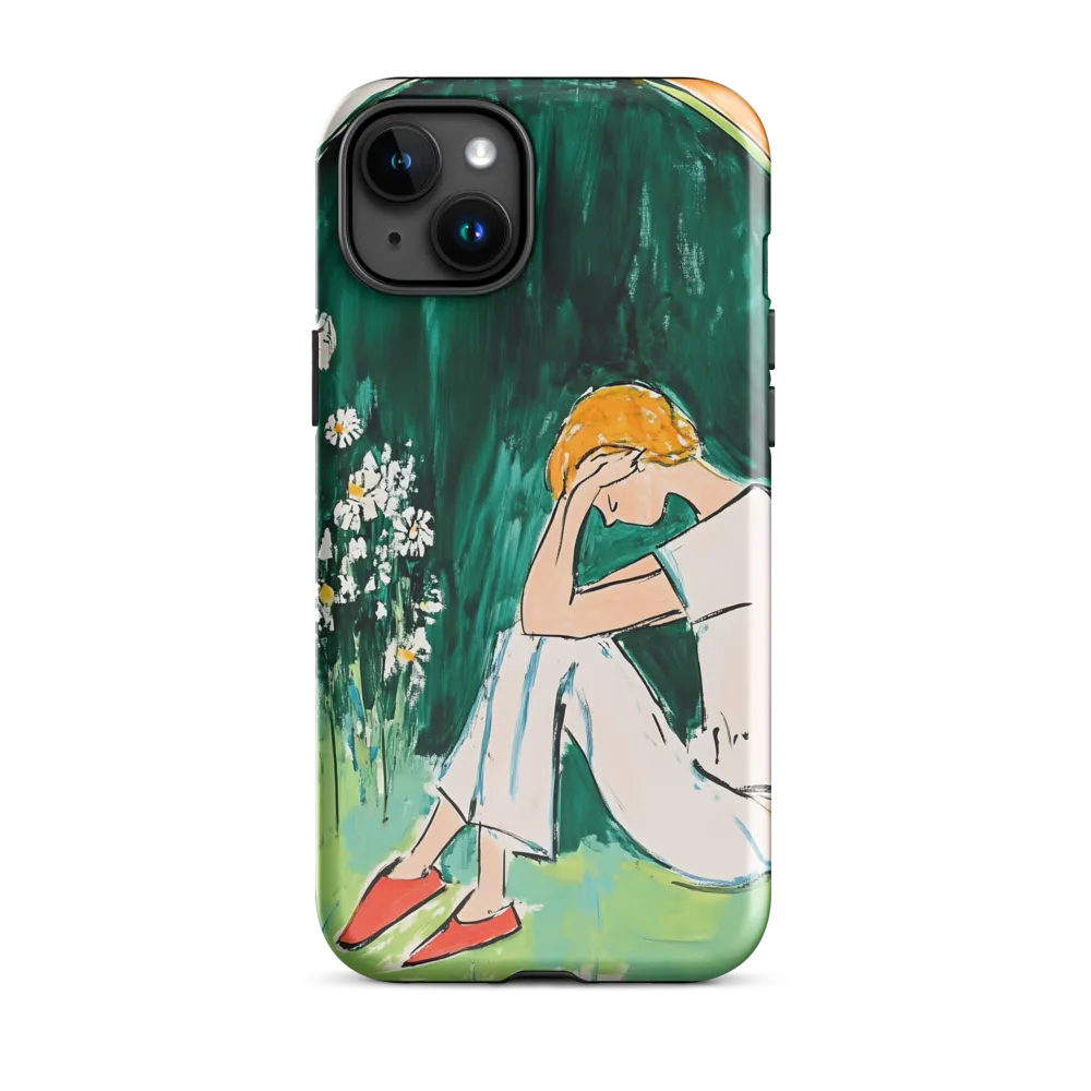 Silent Sorrow | Phone Case |  15 Plus | Tough Case | Glossy