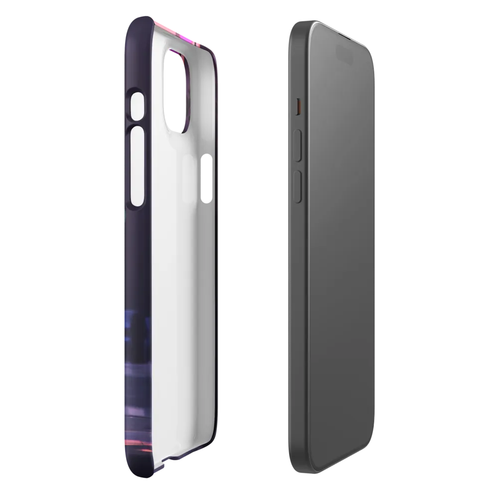 City Silhouettes at Dusk | Phone Case |  15 Plus | Snap Case | Matte