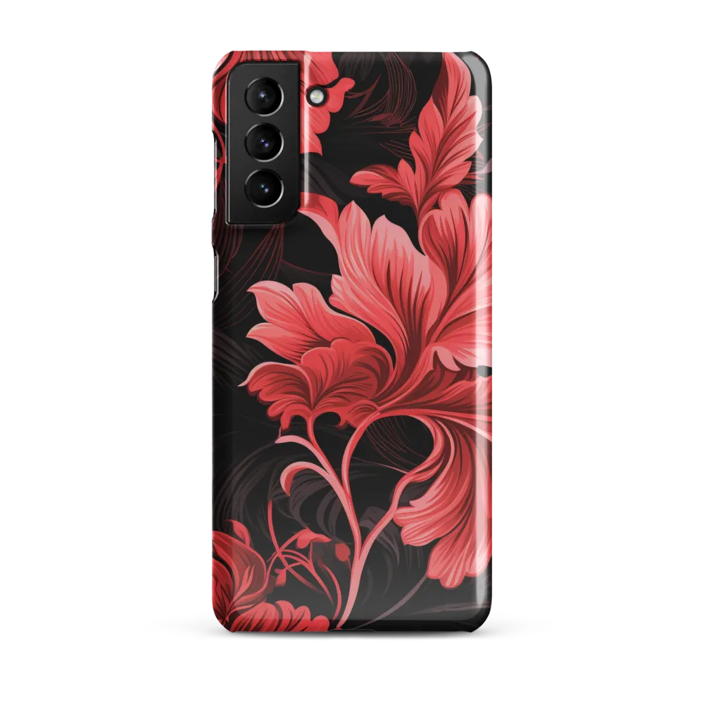 Tropical Elegance in Red