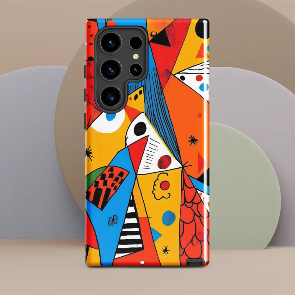 Geometric Playground: A Colorful Journey Through Abstract Landscapes