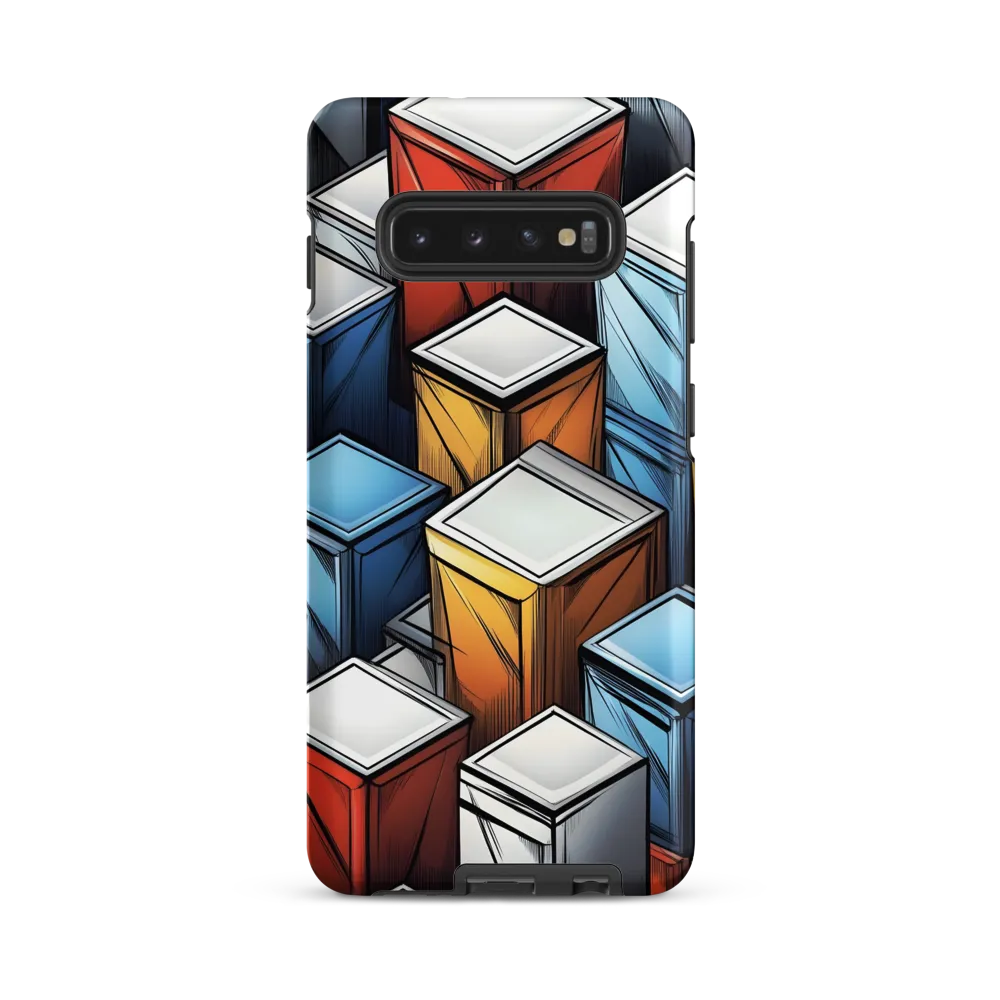 Geometry of Colorful Containers