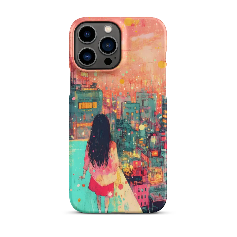 Serenity Above the City | Phone Case |  13 Pro Max | Snap Case | Matte
