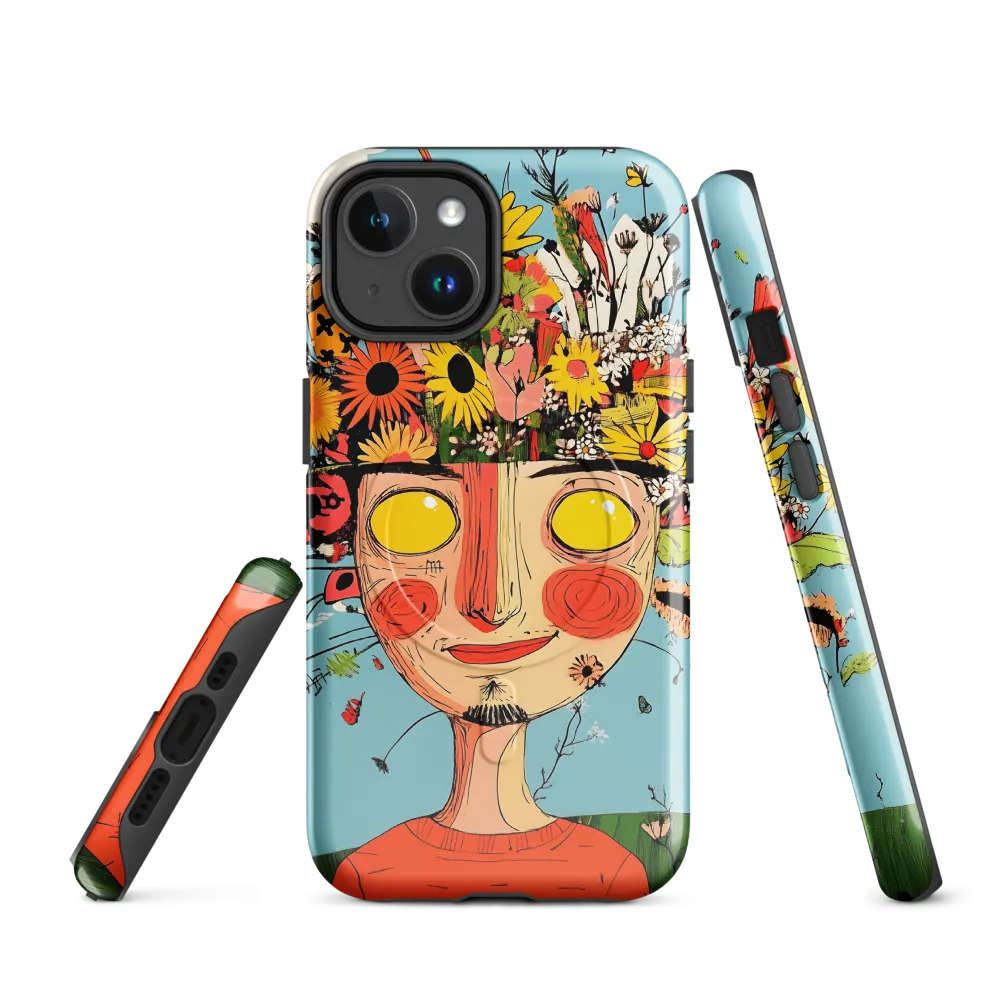 Whimsical Bloom | Phone Case |  14 | MagSafe® Tough Case | Glossy