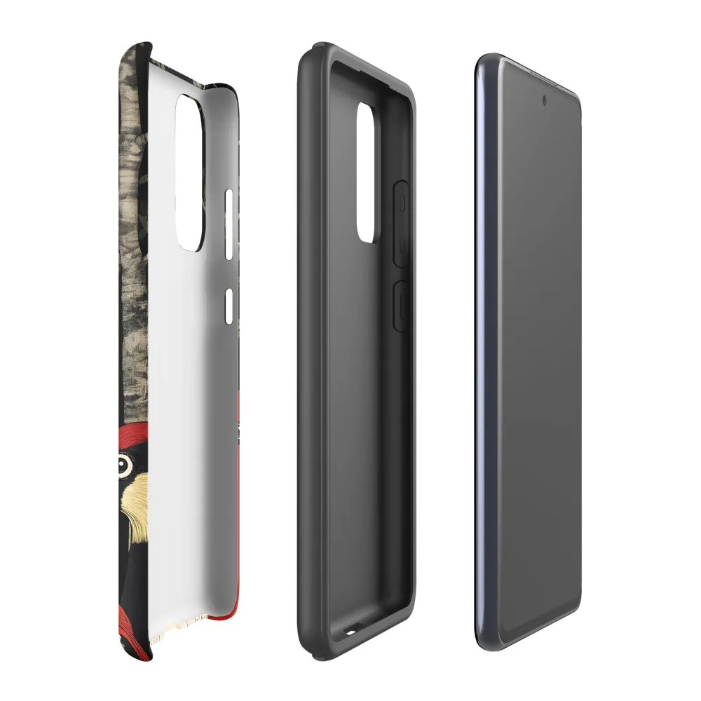 Whimsical Gathering: A Dance of Birds | Phone Case |  S20 FE | Tough Case | Matte