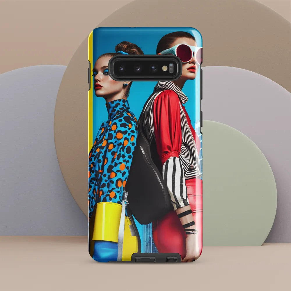 Urban Chic: A Bold Fashion Statement | Phone Case |  S10 Plus | Tough Case | Glossy