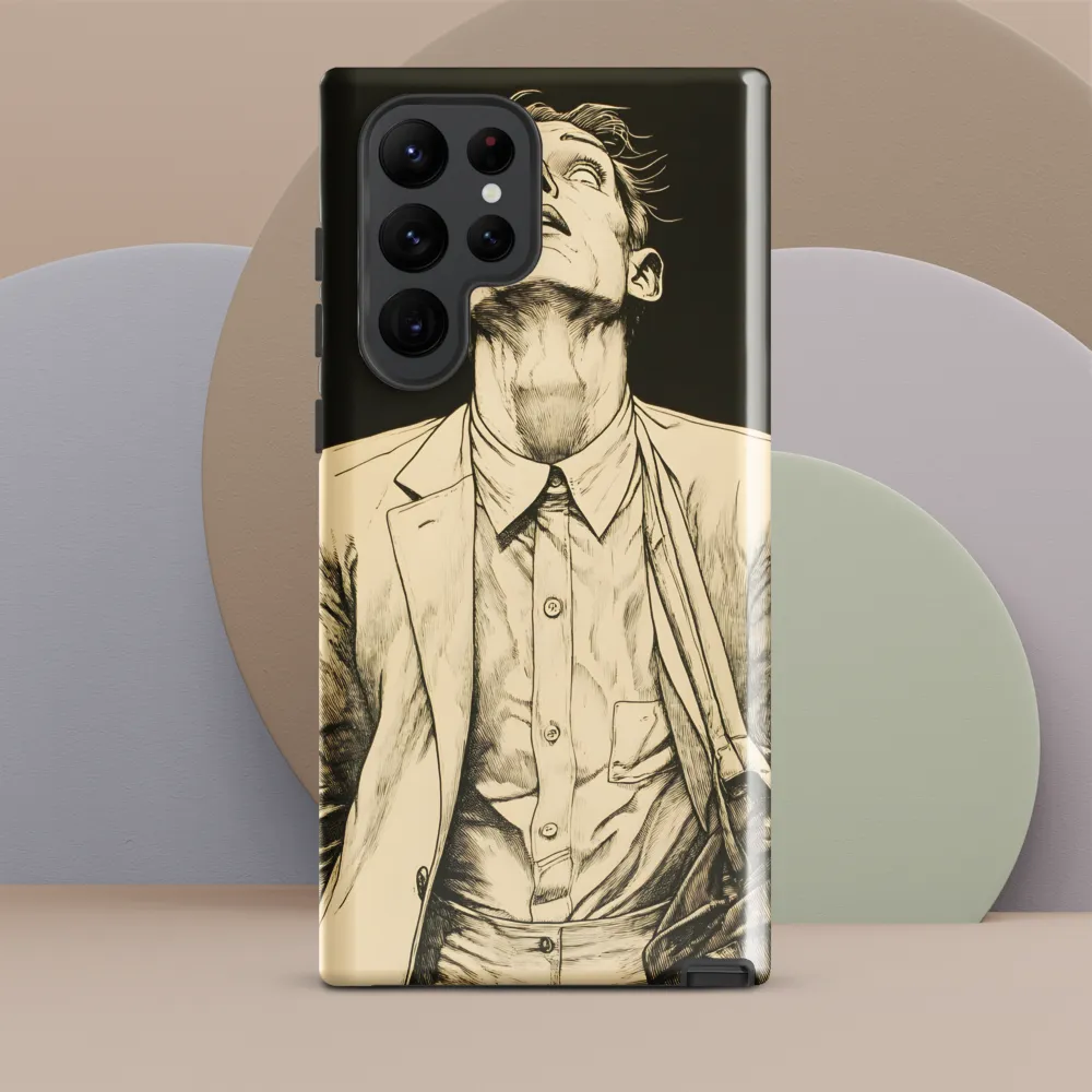 Desperate Gaze | Phone Case |  S22 Ultra | Tough Case | Glossy