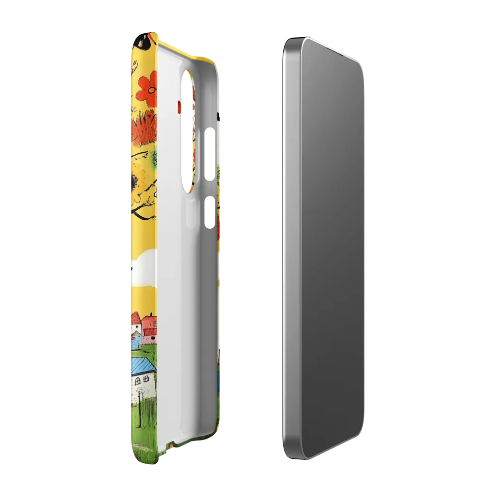 Whimsical Blooms of Life | Phone Case |  S24 Plus | Snap Case | Matte