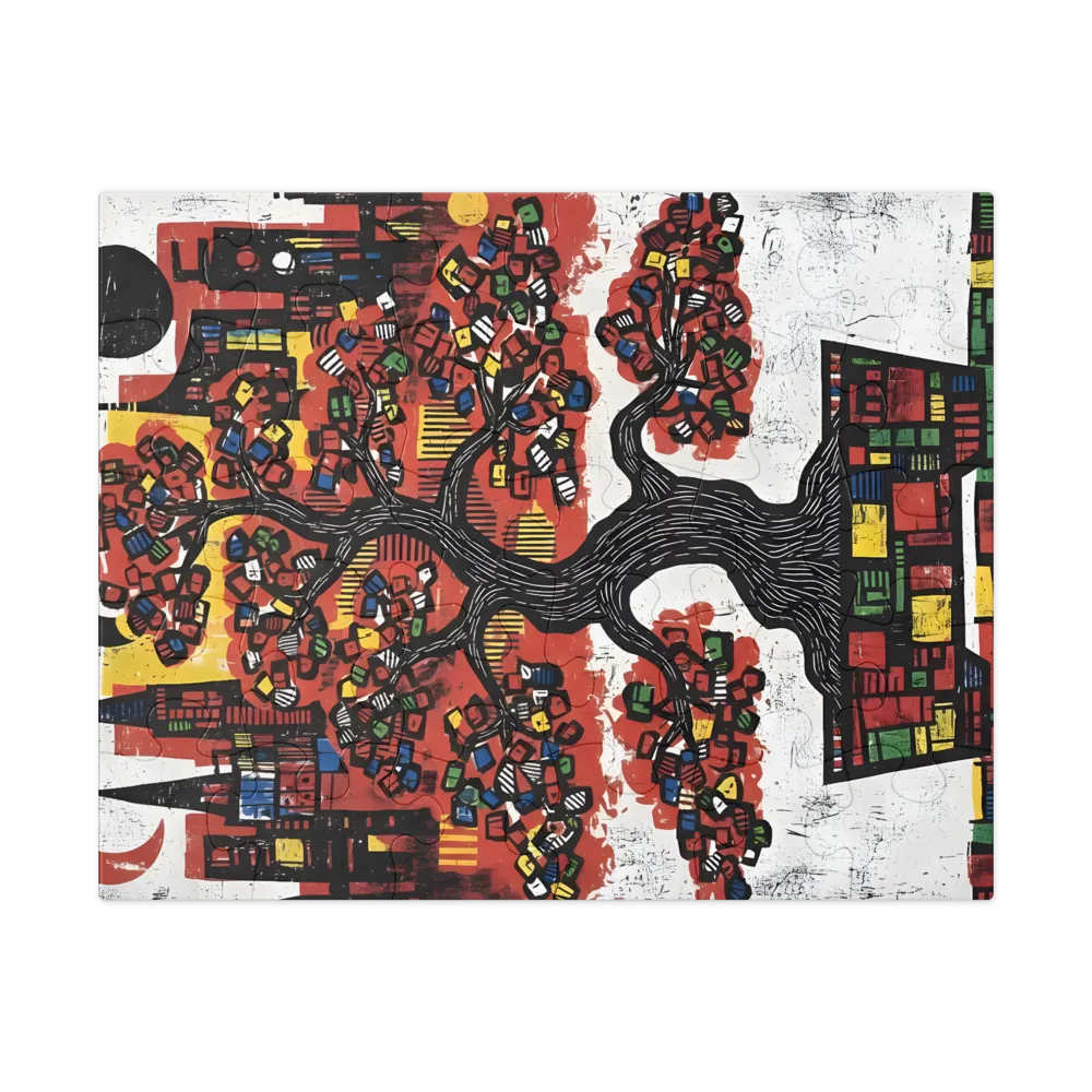 Urban Bonsai 
 Jigsaw Puzzle in Tin Box