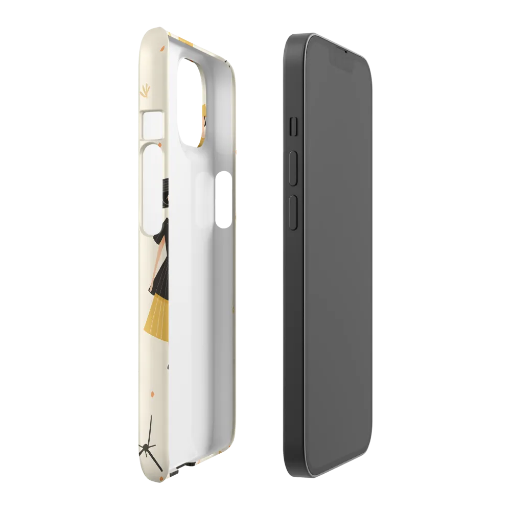 Whimsical Patterns of Nature and Femininity | Phone Case |  14 | Snap Case | Matte