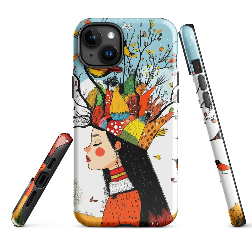 Whispers of Nature | Phone Case |  15 Plus | Tough Case | Glossy