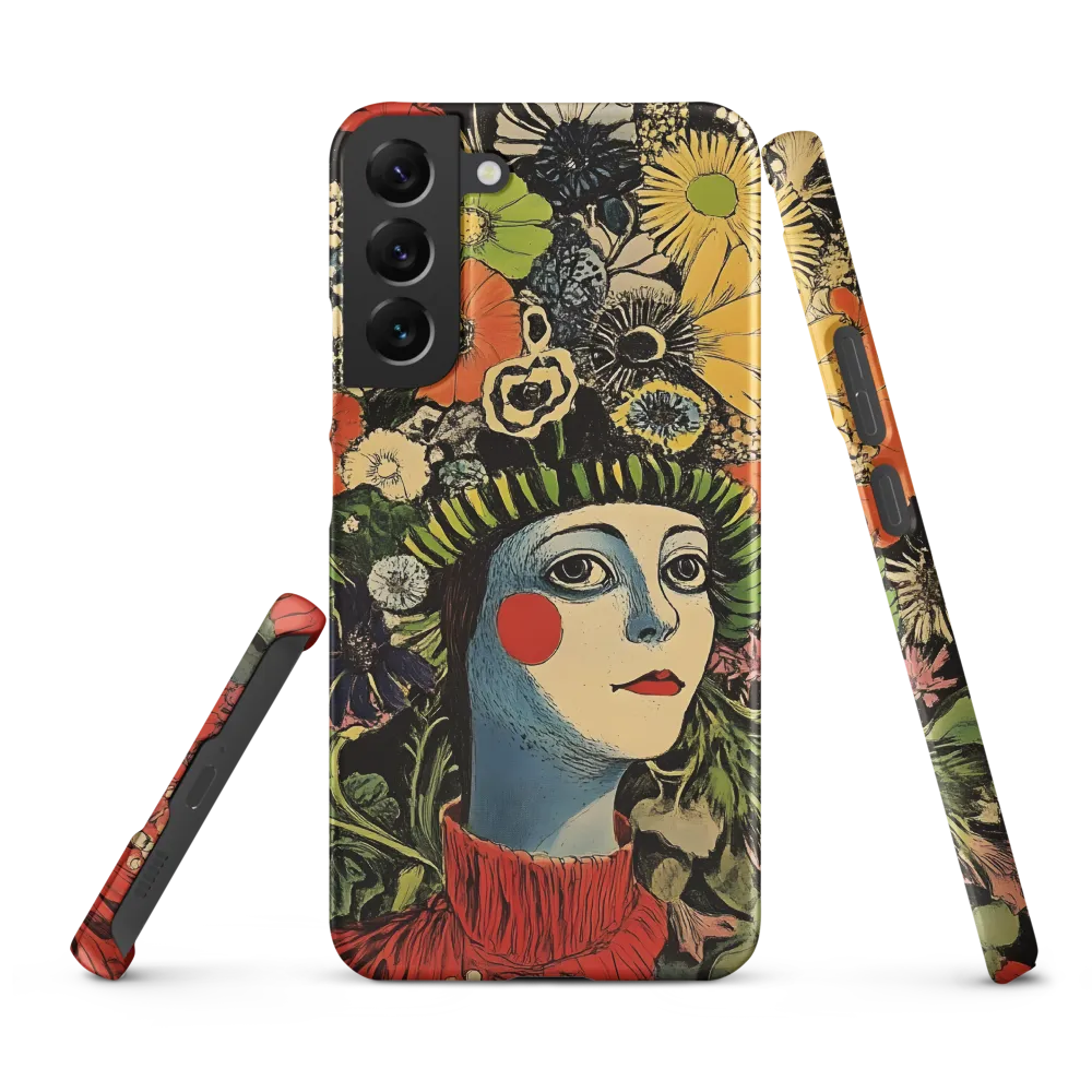 Floral Whimsy: A Portrait of Nature's Embrace