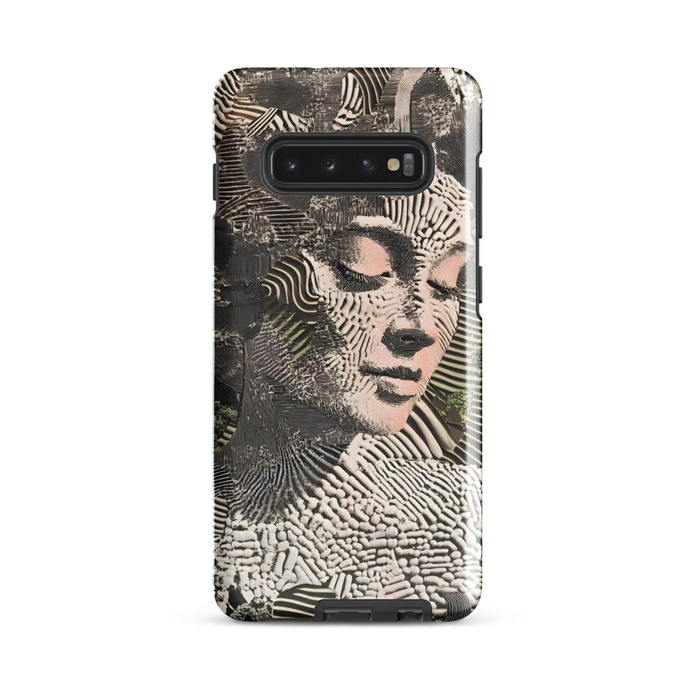 Ethereal Blend of Nature and Humanity | Phone Case |  S10 Plus | Tough Case | Glossy