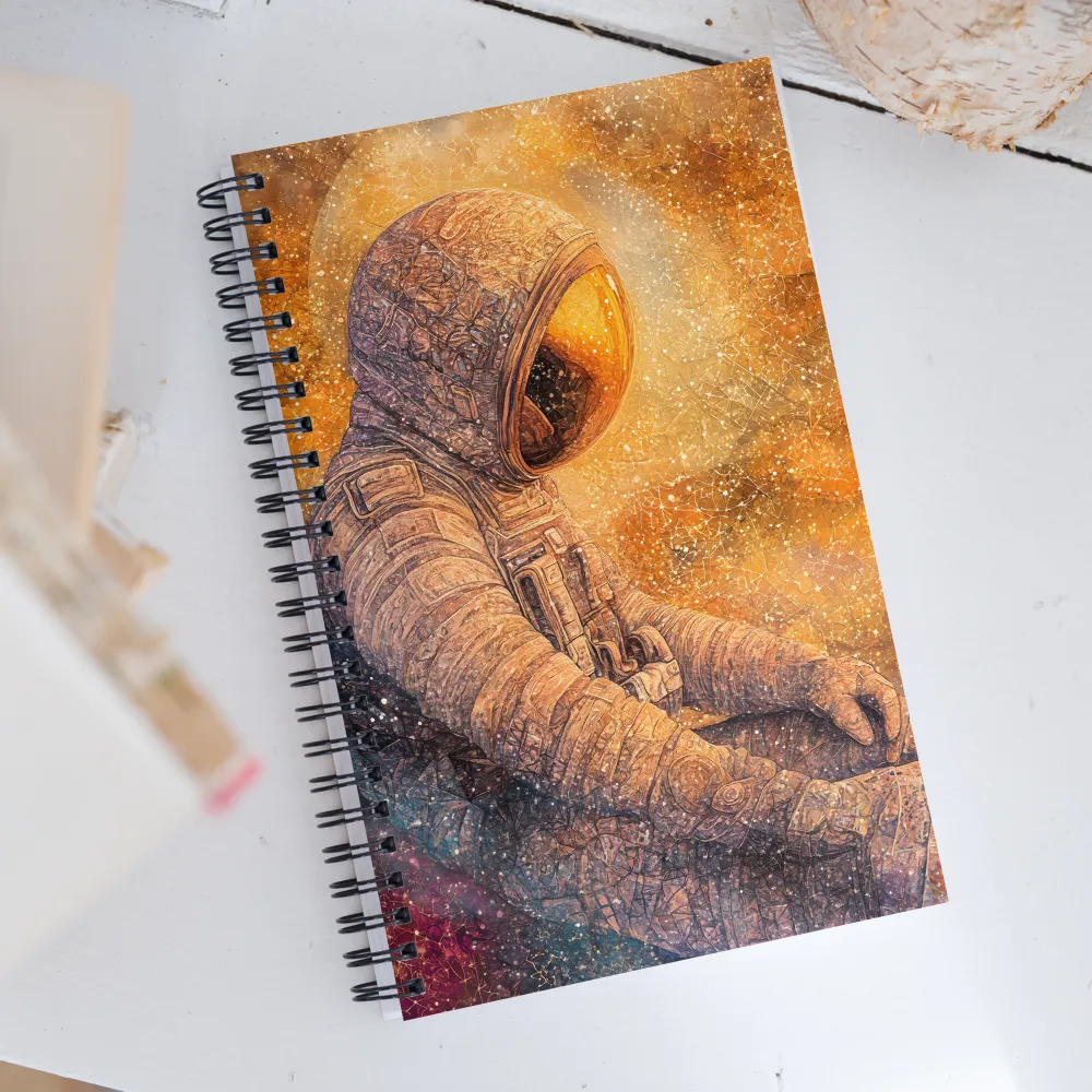 Contemplation in the Cosmos | Spiral Notebook