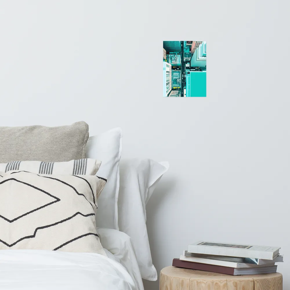 Urban Geometry: Aerial Perspective | Poster | 8″×10″