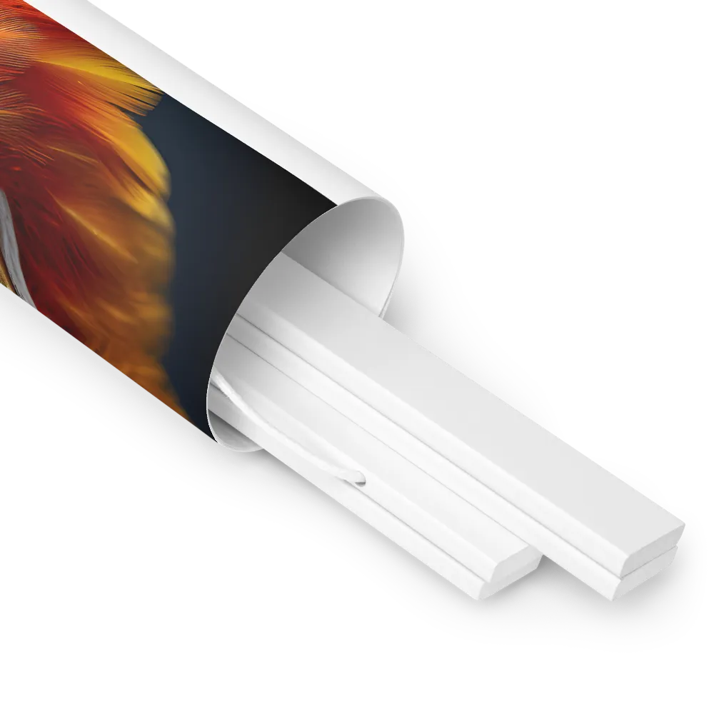 The Fiery Gaze of the Parrot