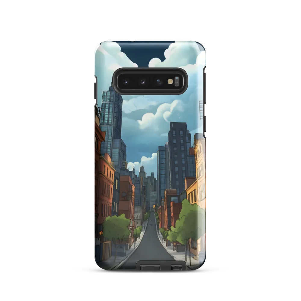 Urban Serenity: A Digital Cityscape