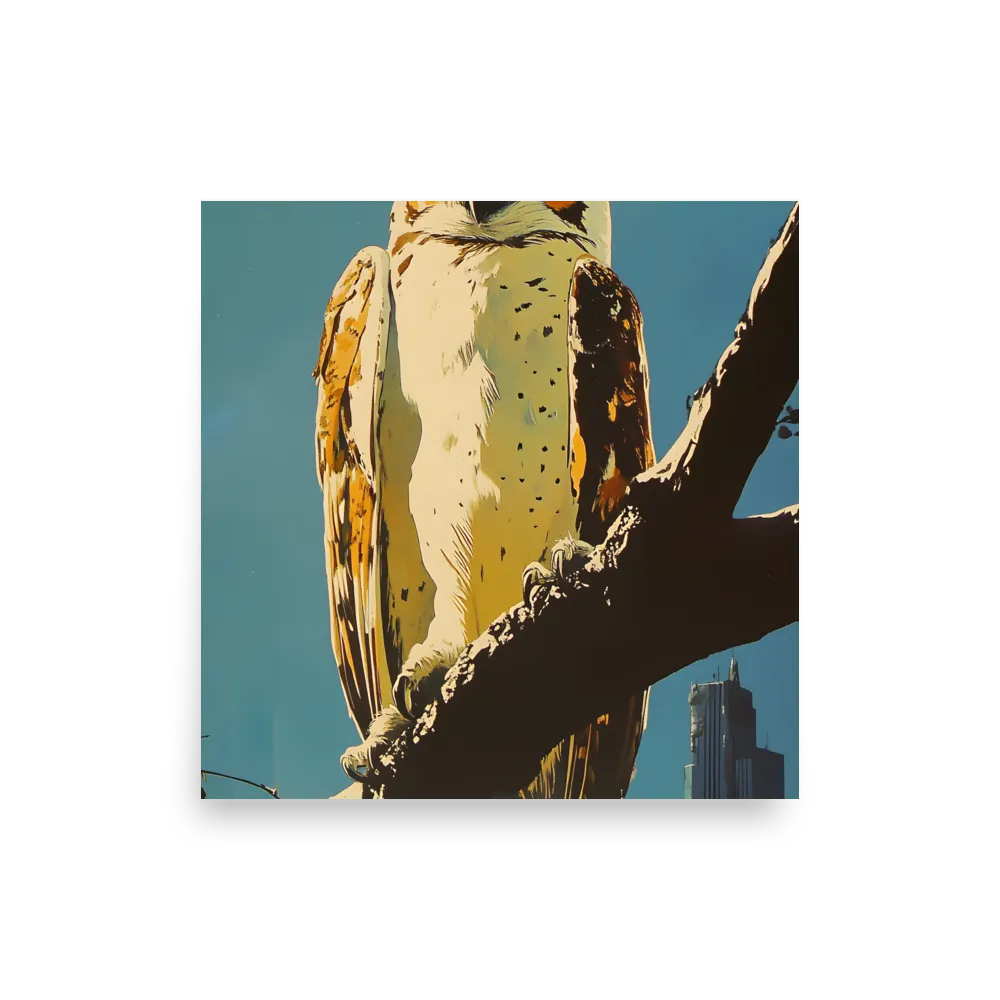 The Guardian of the Urban Wild | Poster | 18″×18″