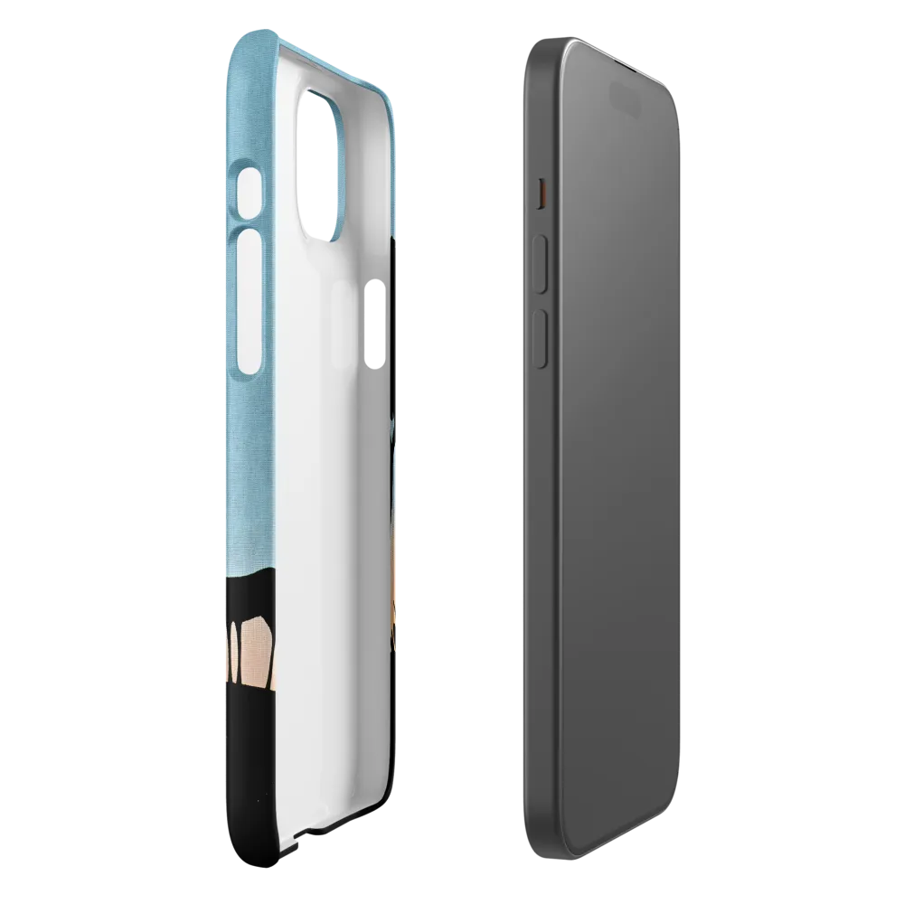 Curiosity in the Silhouette | Phone Case |  15 Plus | Snap Case | Matte