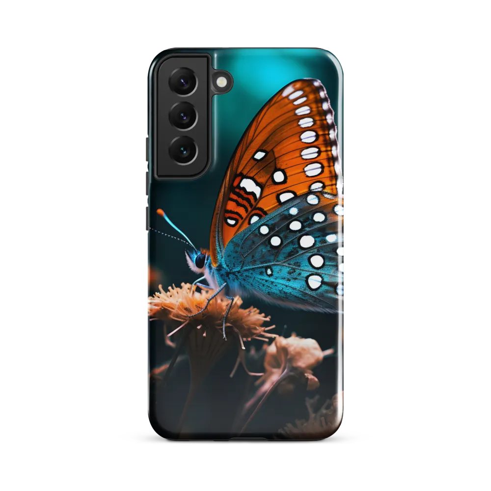 Whispers of Color: The Butterfly's Embrace