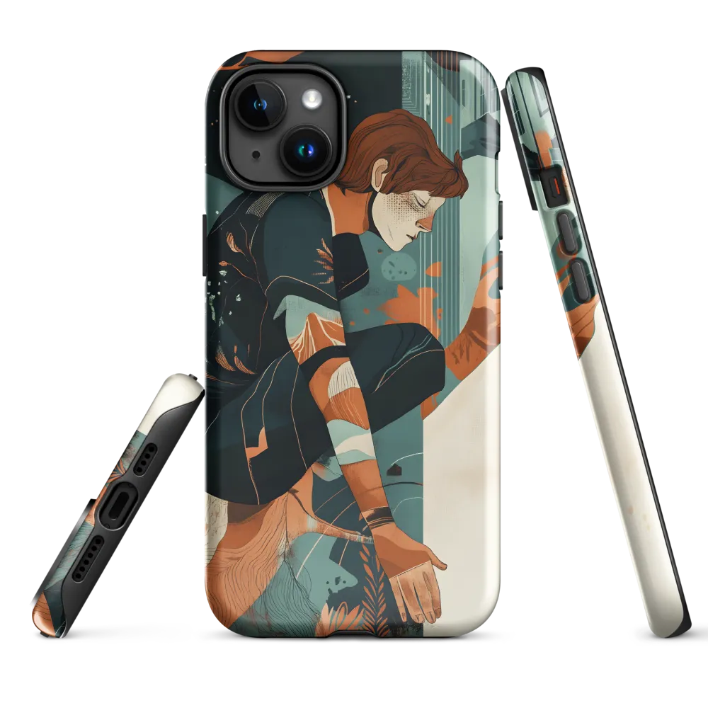 Harmony in Contemplation | Phone Case |  15 Plus | Tough Case | Glossy