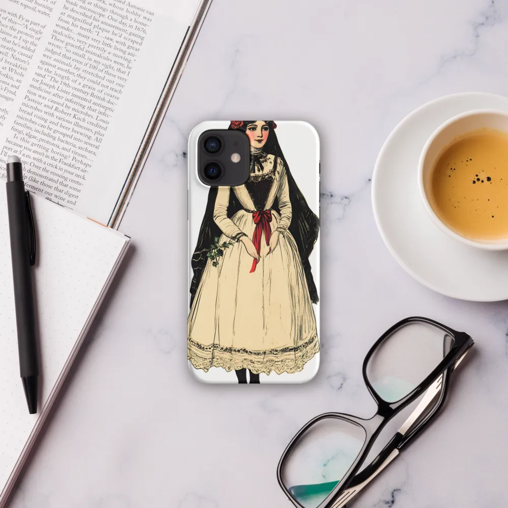 Elegance in Tradition: A Folk Portrait