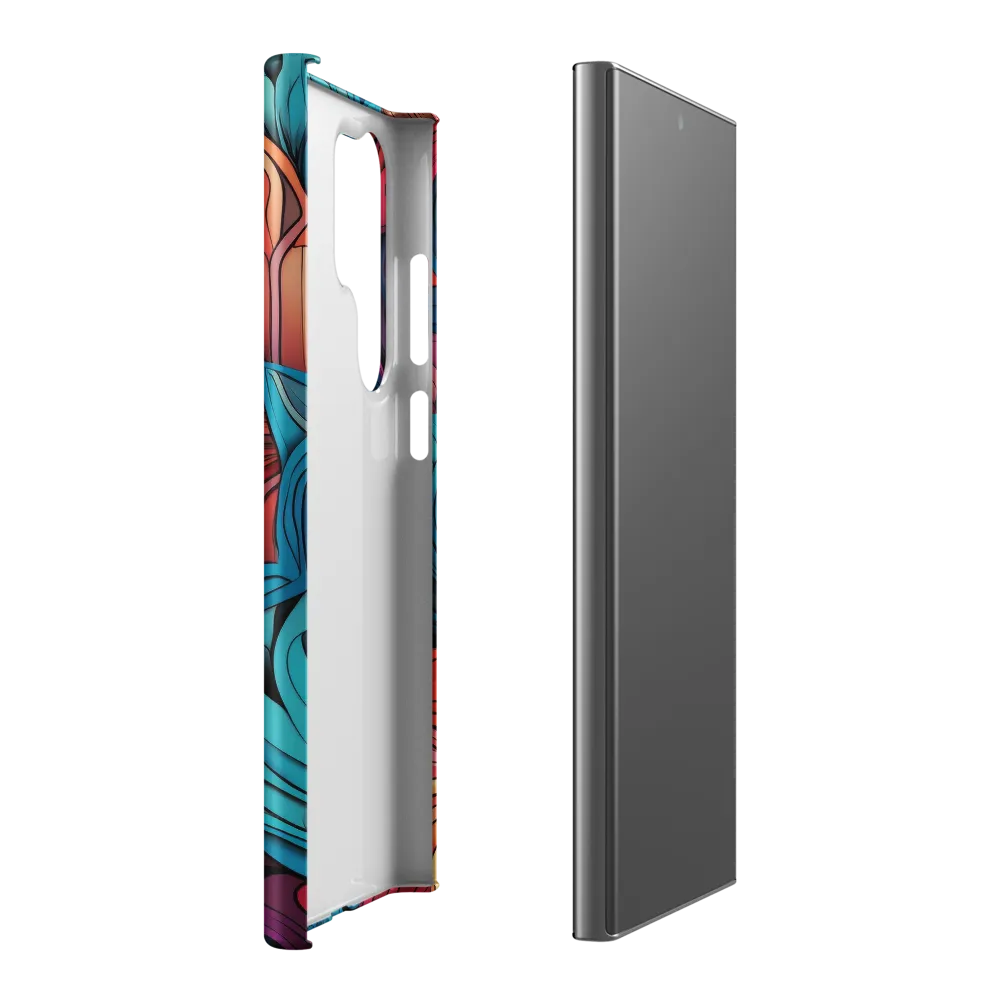 Floral Symphony | Phone Case |  S23 Ultra | Snap Case | Matte