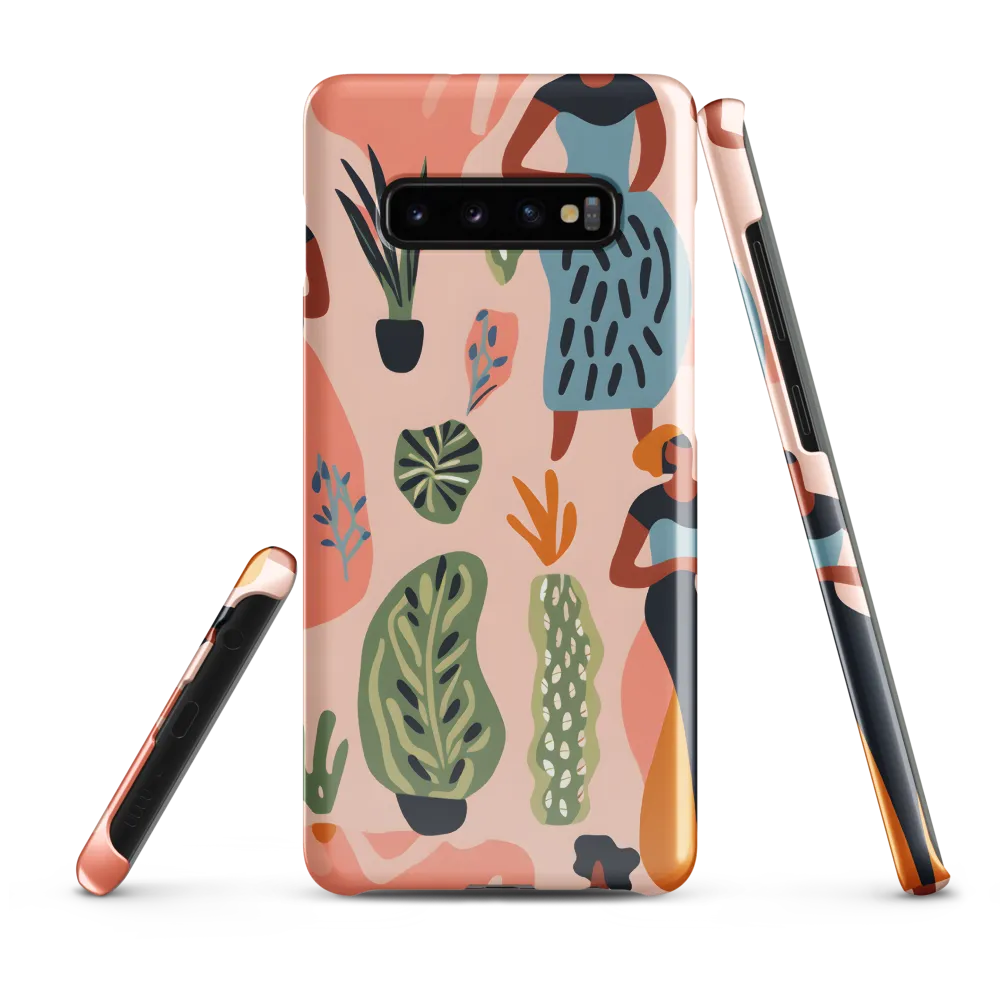 Harmony of Nature and Femininity | Phone Case |  S10 Plus | Snap Case | Glossy