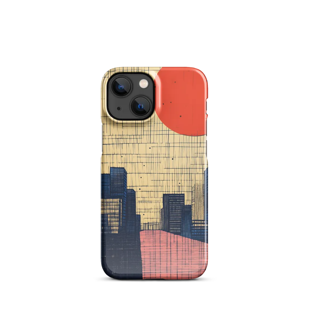 Urban Echoes: A Minimalist Cityscape