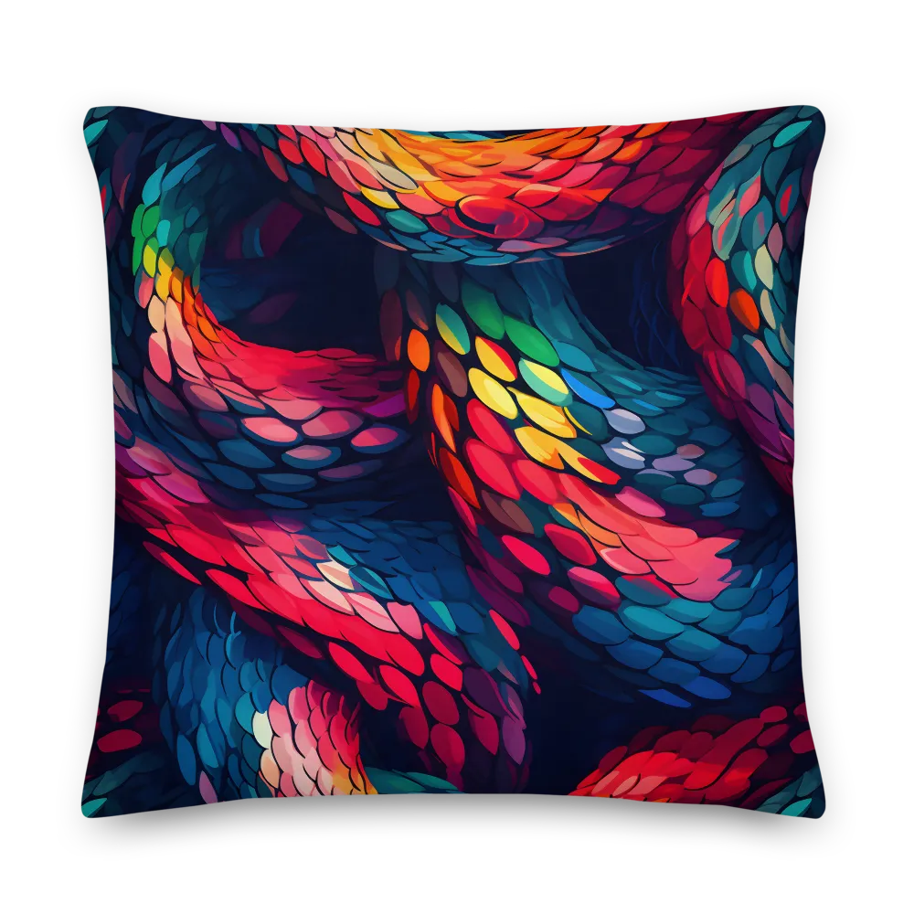 Serpentine Harmony | Pillow & Pillow Case | Multiple Sizes