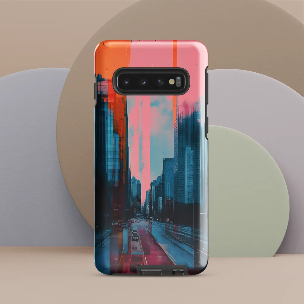Urban Symphony: A Study in Color and Form