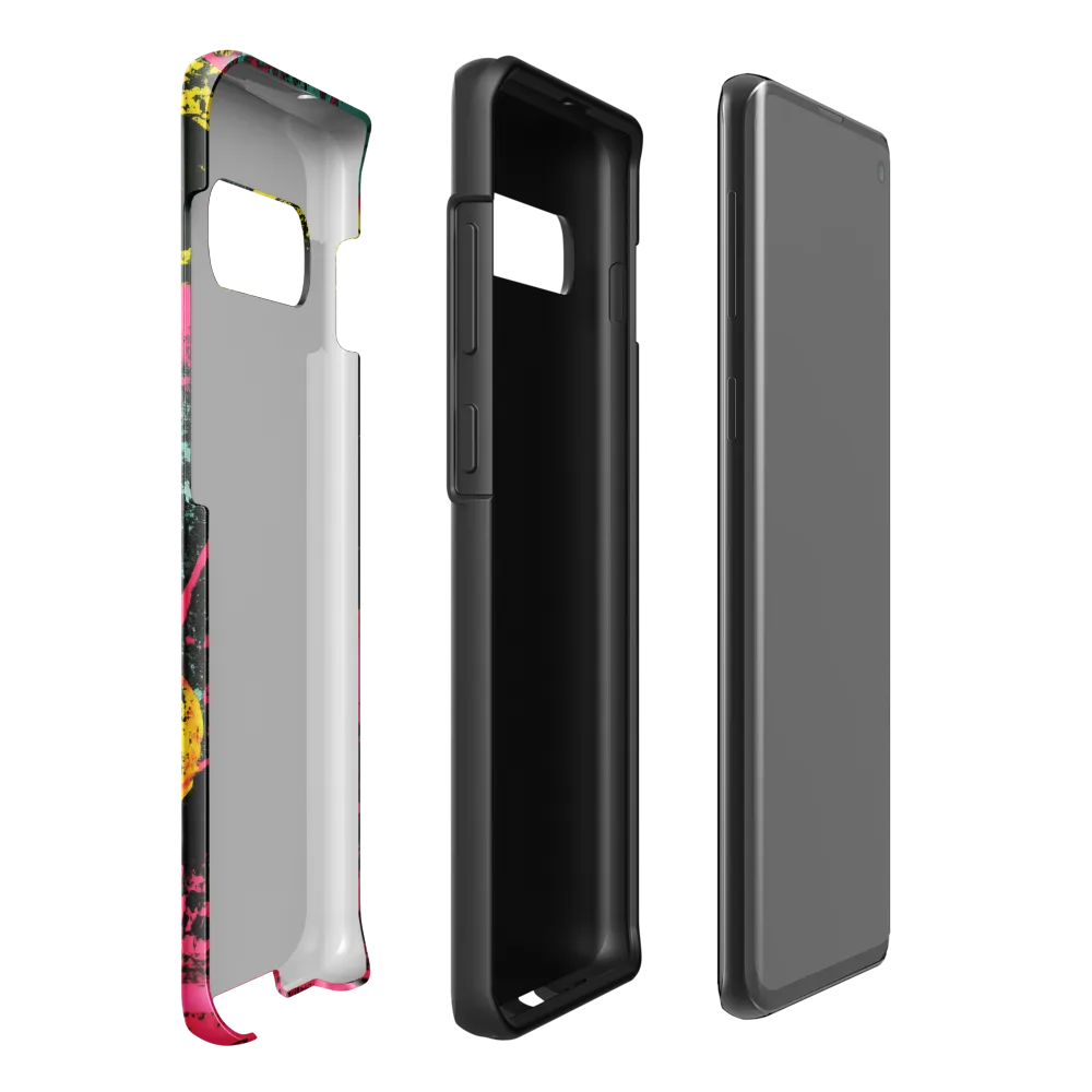 Cosmic Dance: An Abstract Exploration | Phone Case |  S10 Plus | Tough Case | Glossy