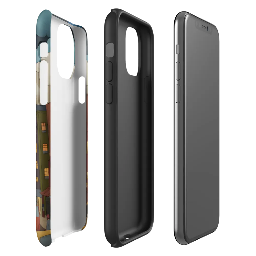 Urban Symphony: A City Awakens at Dusk | Phone Case |  11 Pro | Tough Case | Matte