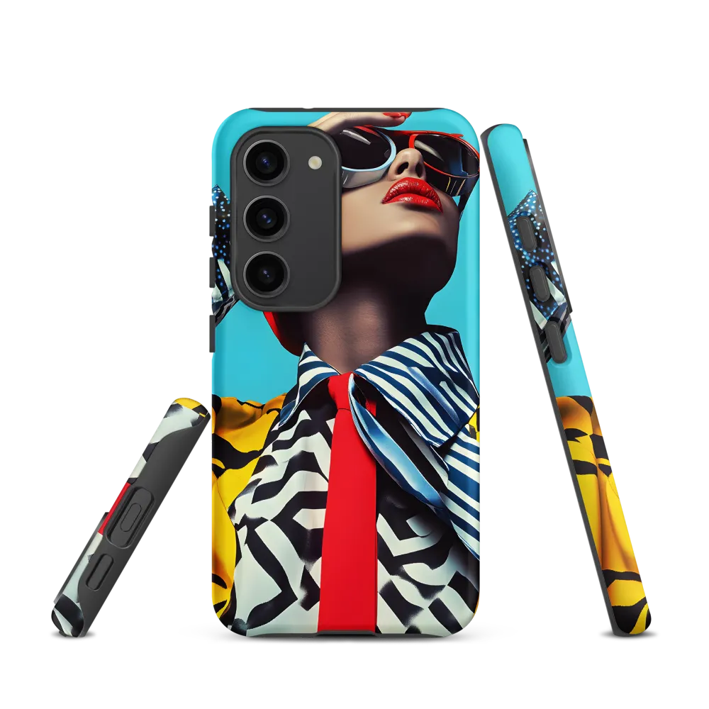 Chic Confidence in Bold Patterns