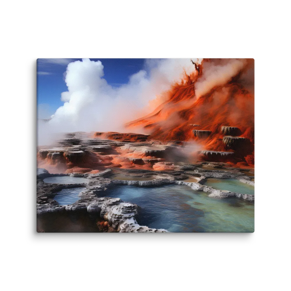 Nature's Fury: The Volcano's Expression