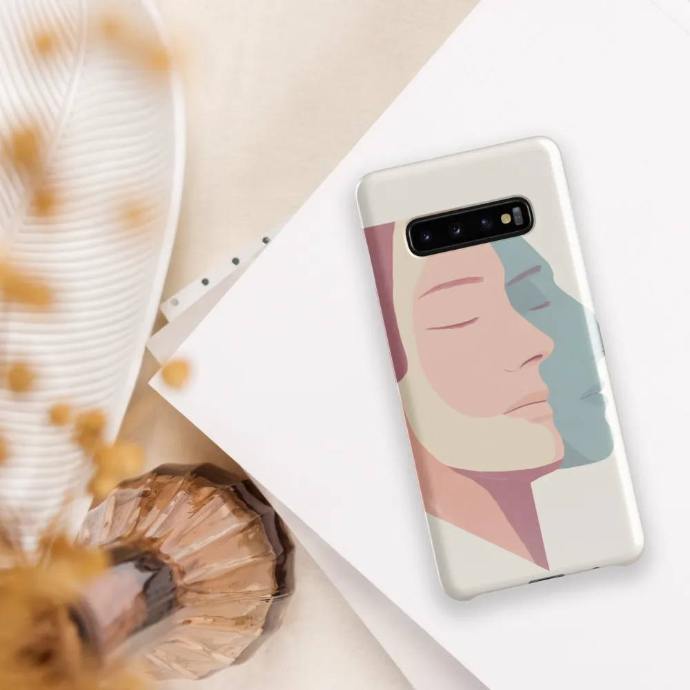 Dual Facets of Serenity | Phone Case |  S10 Plus | Snap Case | Glossy