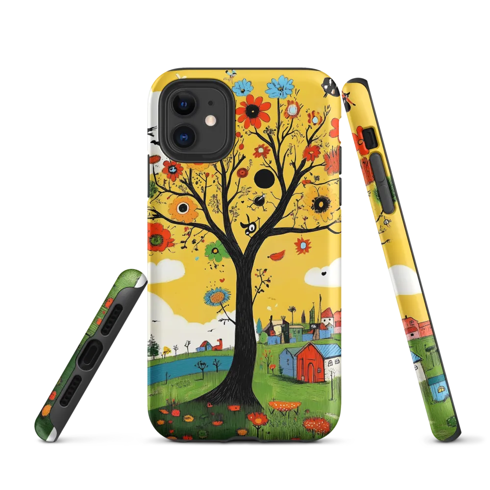 Whimsical Blooms of Life | Phone Case |  11 | Tough Case | Matte