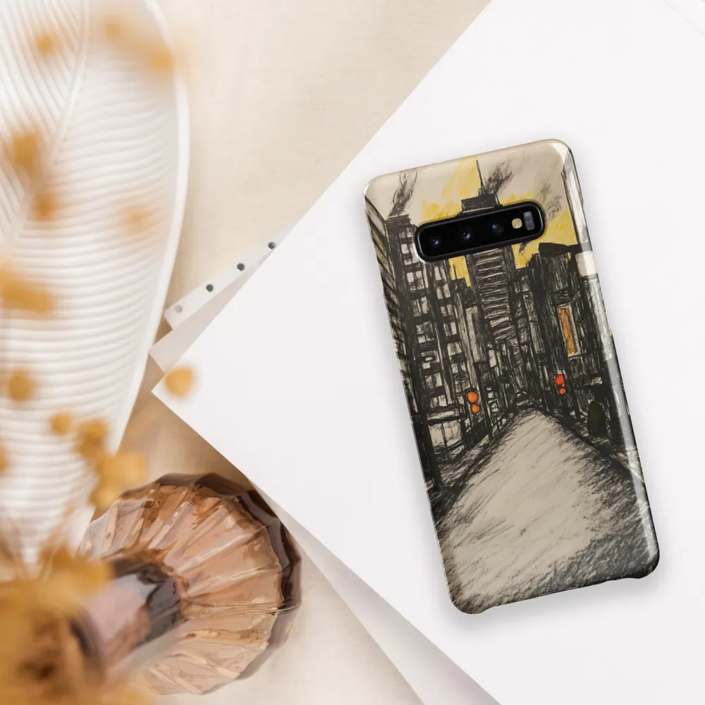 Cityscape of Solitude | Phone Case |  S10 Plus | Snap Case | Glossy