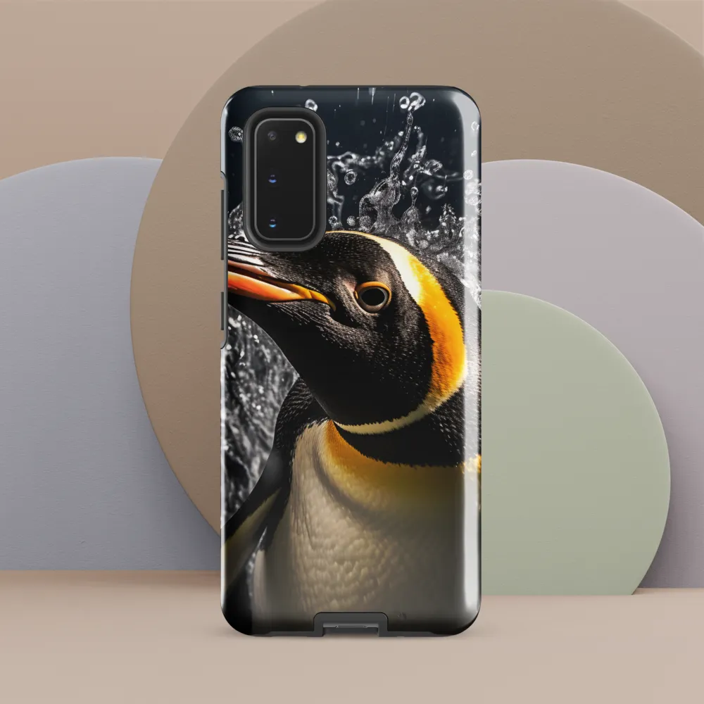 Emerging Majesty: The Penguin in Motion