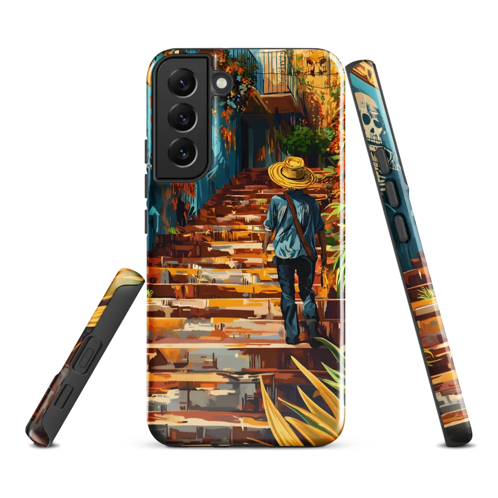Steps to Adventure | Phone Case |  S22 Plus | Tough Case | Glossy