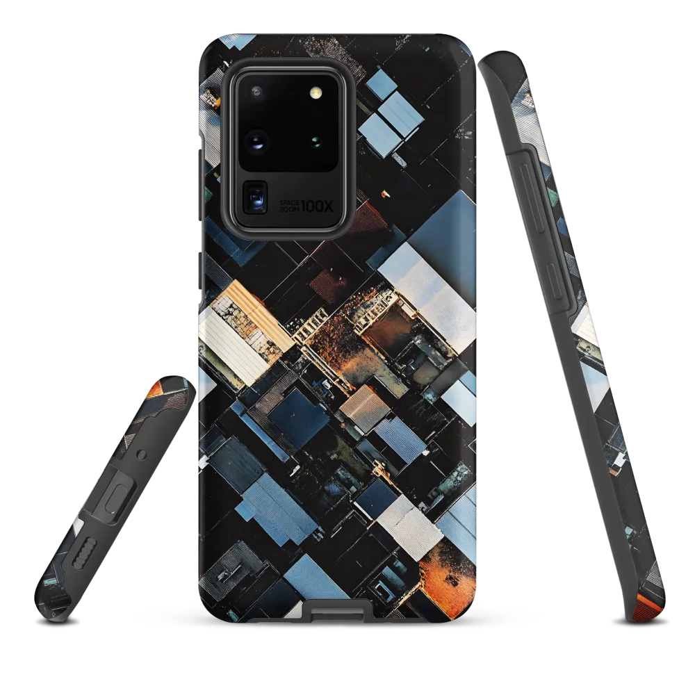 Urban Mosaic from Above
