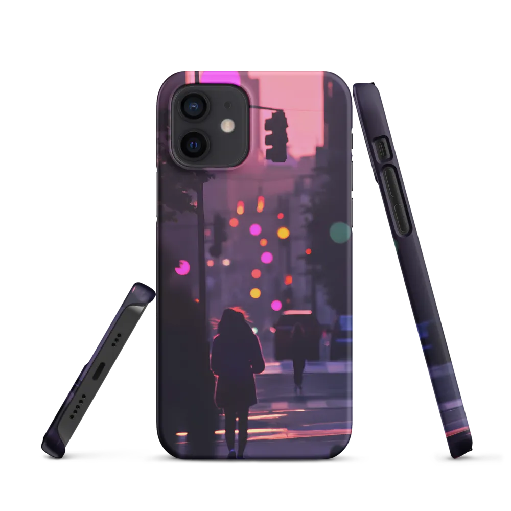 City Silhouettes at Dusk | Phone Case |  12 | Snap Case | Matte