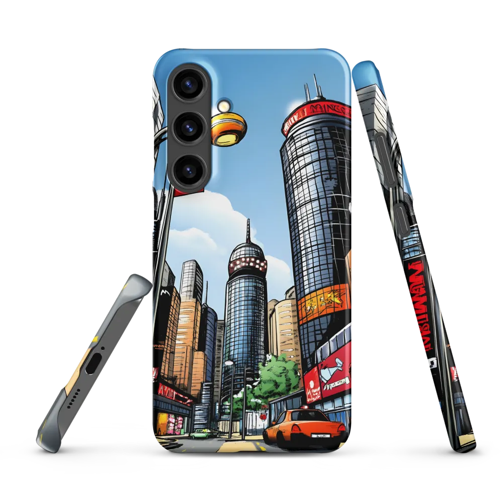 Urban Pulse: A Comic Cityscape