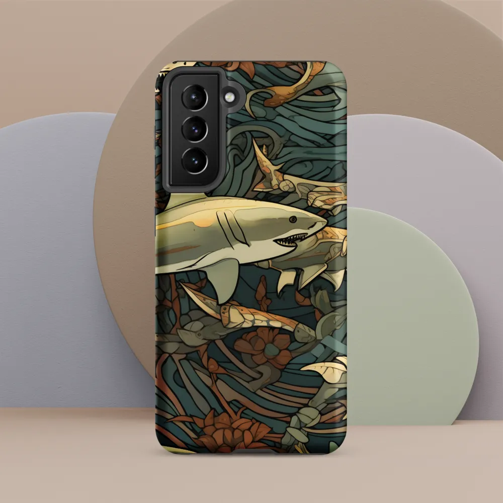 Dynamic Harmony of Sharks and Flora