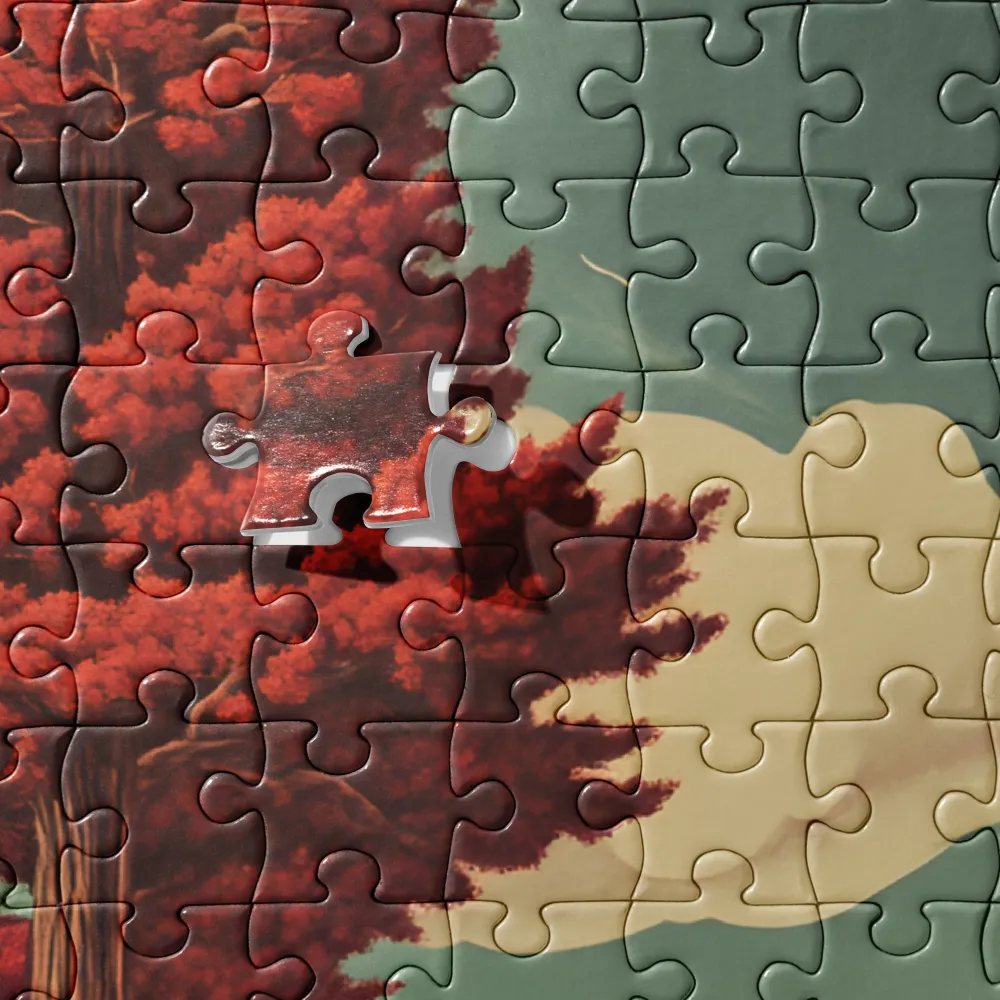 Majesty of the Solitary Tree | Jigsaw Puzzle | 252 pieces