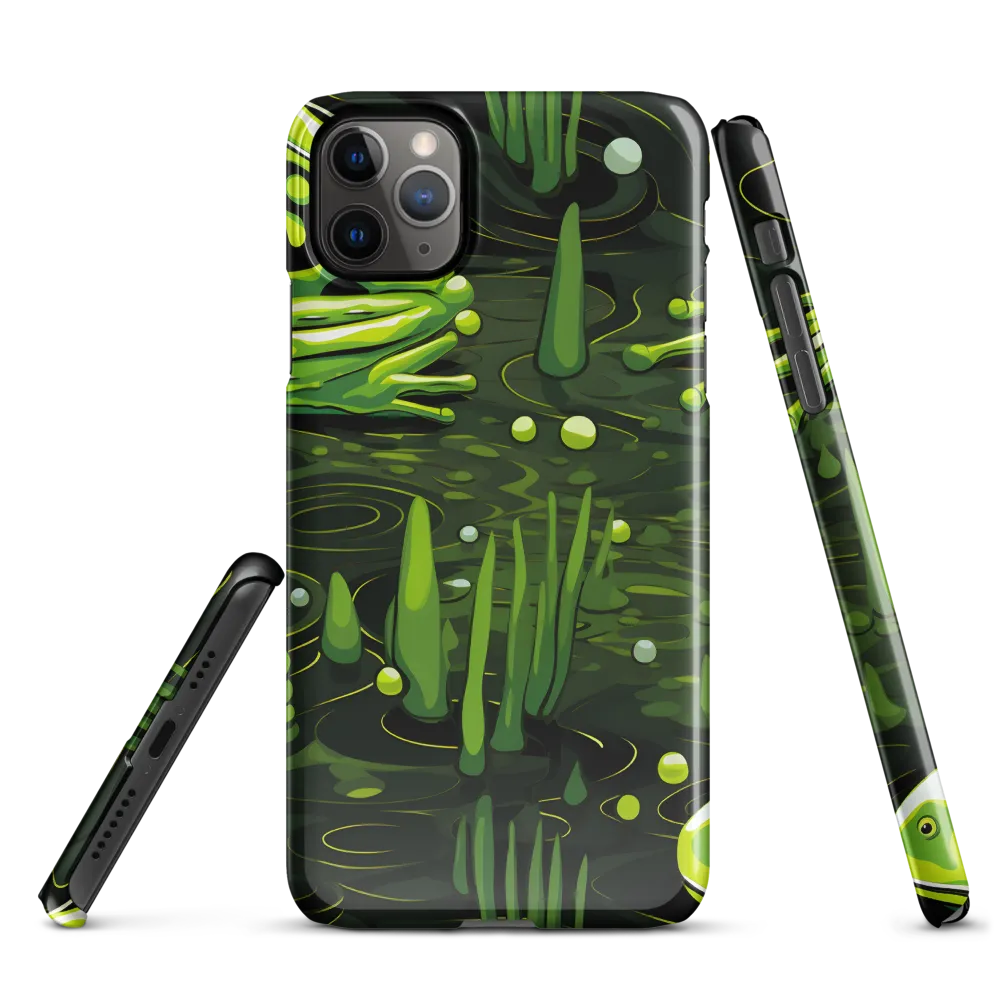 Green Harmony: Life Beneath the Surface | Phone Case |  11 Pro Max | Snap Case | Glossy