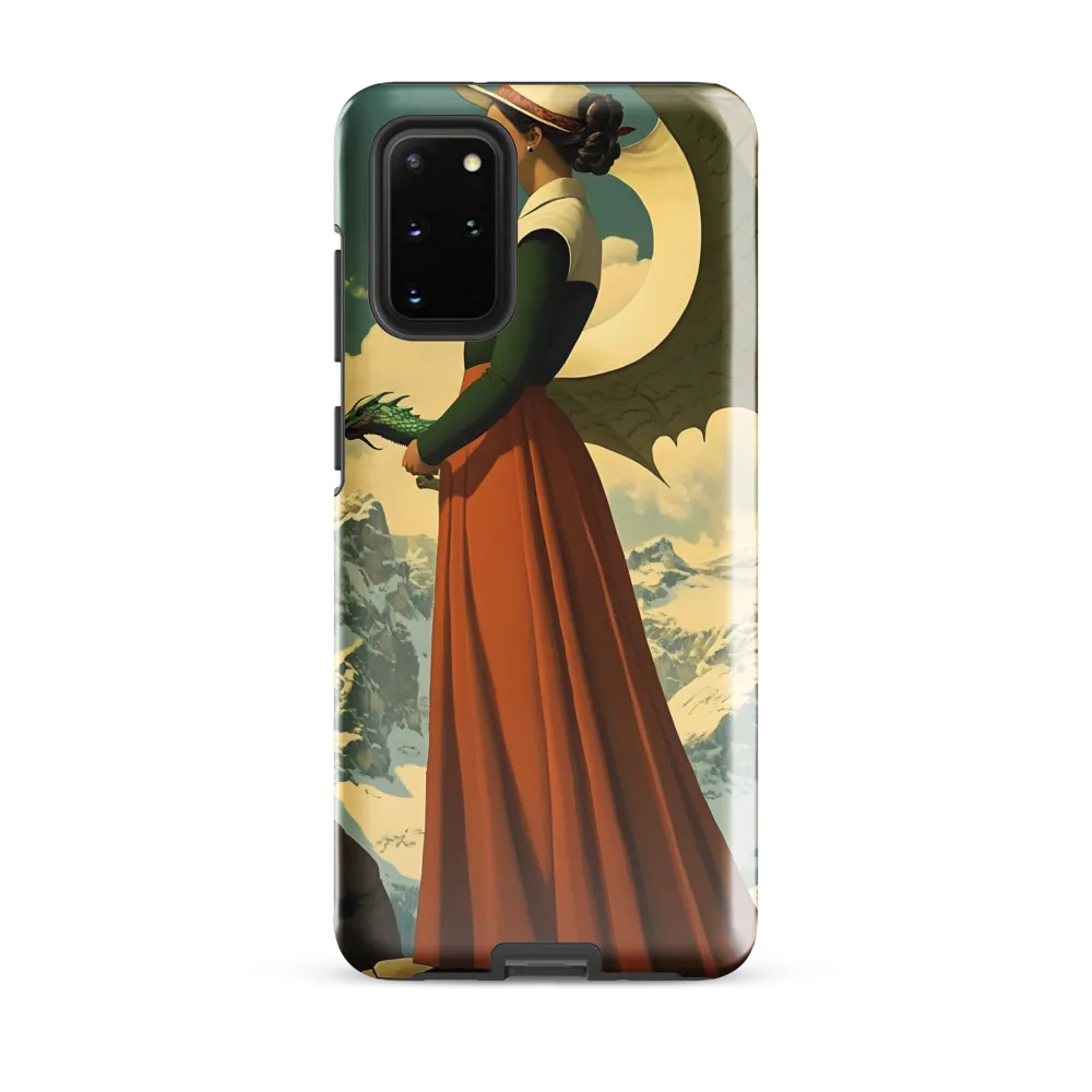 Mystic Harmony: The Dragon Keeper | Phone Case |  S20 Plus | Tough Case | Glossy