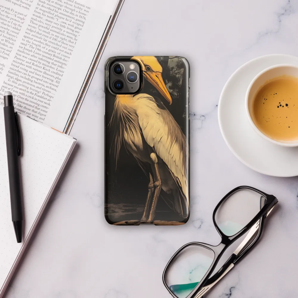 Majestic Egret in Twilight | Phone Case |  11 Pro Max | Snap Case | Glossy